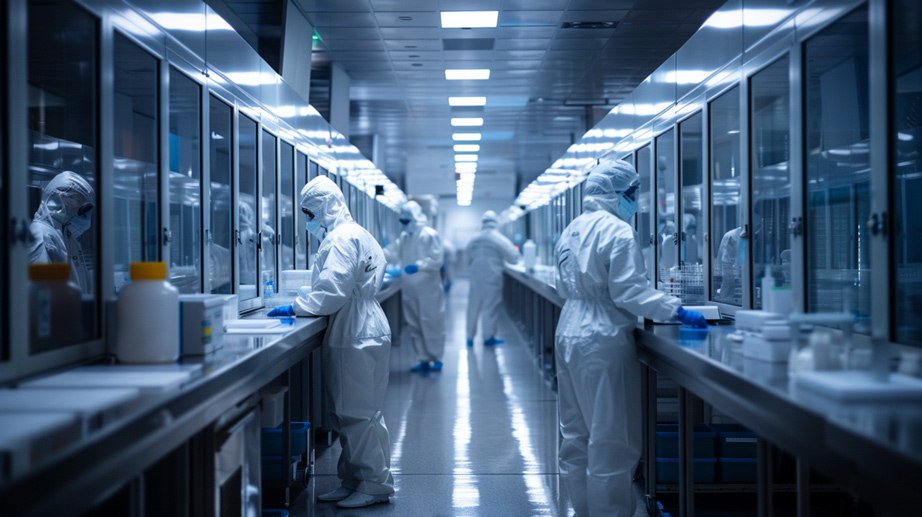 optics cleanroom manufacturing by gcon